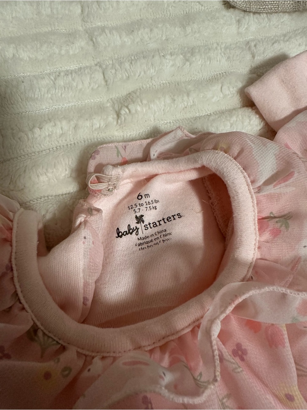Baby Starters Pink Floral Infant Dress - Picture 2 of 5